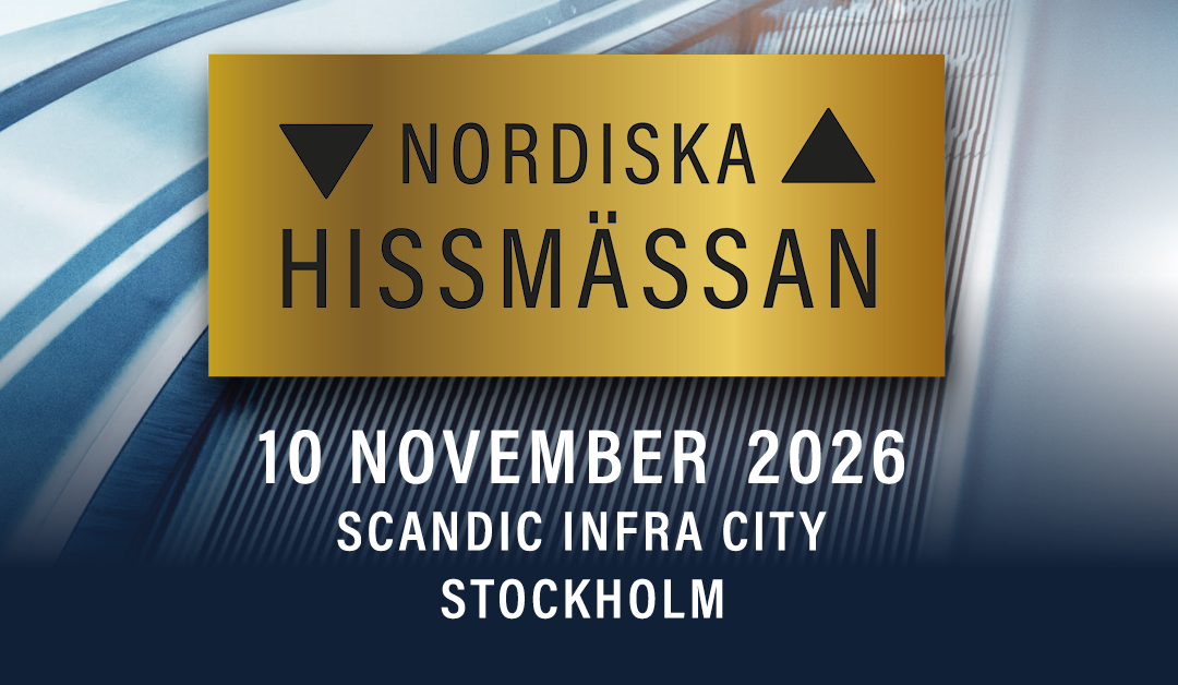 Save the date - Nordiska Hissmässan 2026
