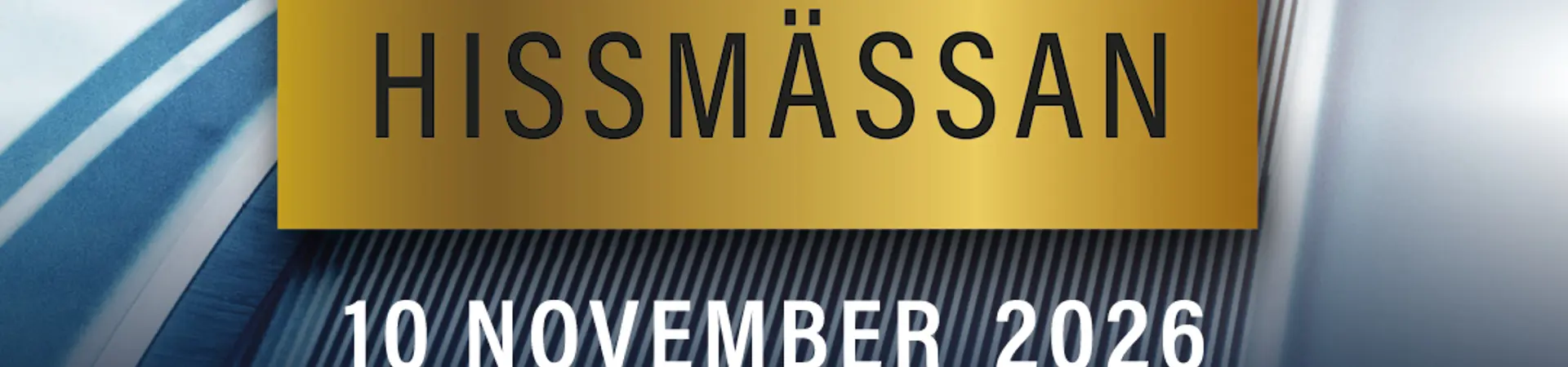Save the date - Nordiska Hissmässan 2026
