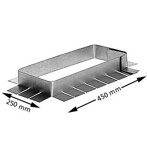 Skyddsränna/sparklist, för Linhål, 1120mm, vikbar