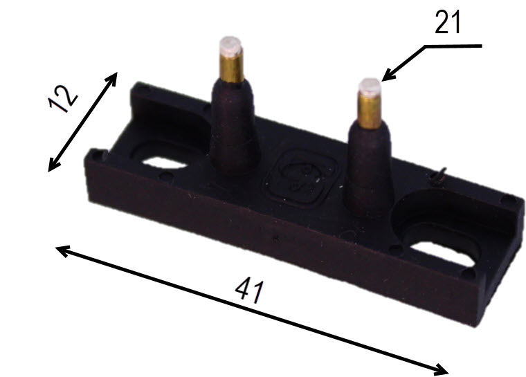 Överkopplare, Schmersal AZ06-13 B/21, 21mm, tillhör kontakt AZ06/AZ061