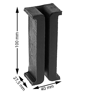 Styrskofoder, Otis, 100x29x27.5, T45/5-6mm