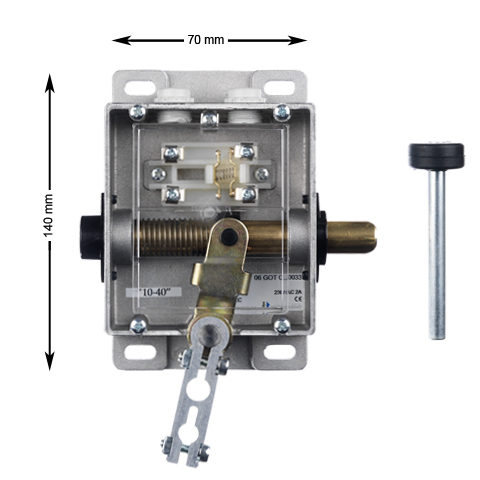 Karmlås, LO-30-V, med trekantsöppning