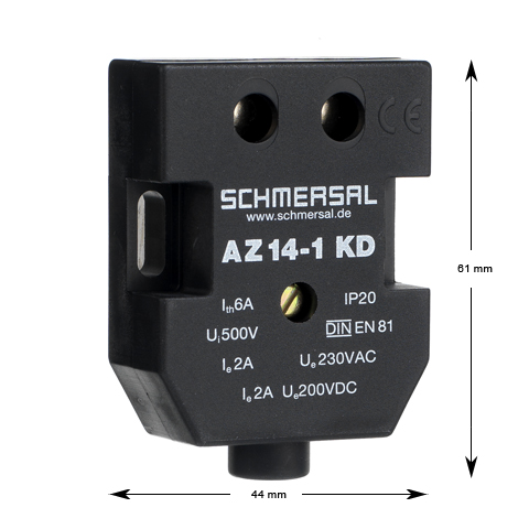Dörrkontakt, Schmersal AZ 14-1KD