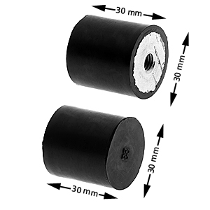 Gummibuffert, KONE ADM/ADR, 30x30/M8