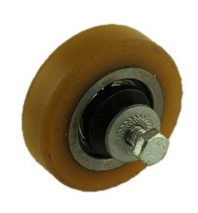 Styrrulle 50/10x15mm. VU93°, med axel, för GG1/2/5 rullställ