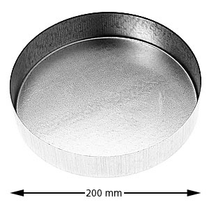 Spilloljekopp, Ø=200mm