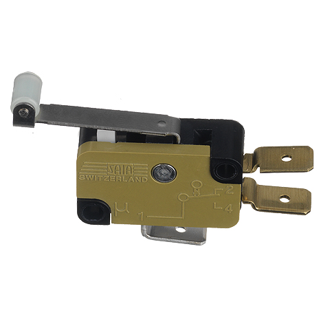 Mikrobrytare, V3, lång arm, med rulle, QKS11