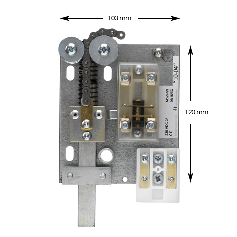 Smalhisslås, SHL-88-X-V, endast lås