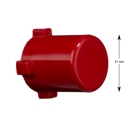 Knapp, KONE/ASEA NPN8, röd