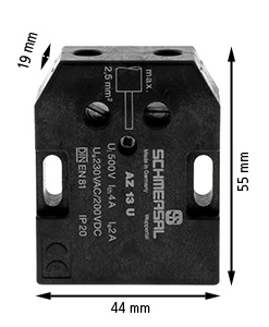 Dörrkontakt, Schmersal AZ13 KU