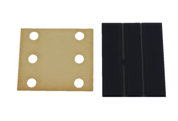 Styrskofoder med dämpning, EKS16 PEC för HSMS, 96x25x28, 16mm