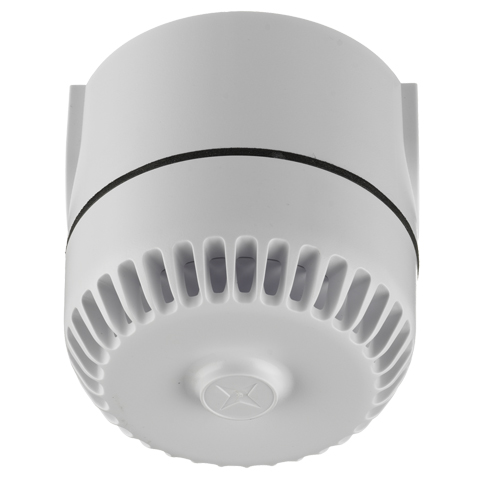 Siren, FIR2000, 9-28VDC, IP65, hög, vit