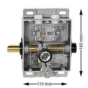Karmlås, LO-30-AU-H, med trekantsöppning, arm upp