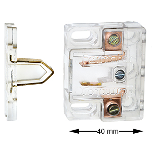 Dörrkontakt, Fermator, med överkopplare, 52x45mm