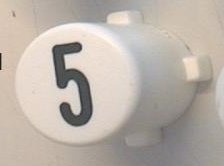 Knapp, KONE/ASEA NPN8, vit, ''2''