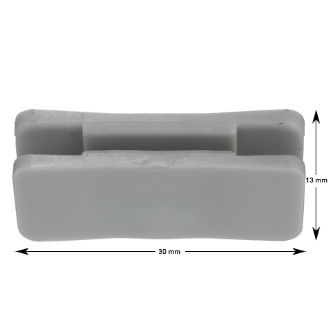 Understyrning, Wittur Fineline, B/H/D=30/13/7mm, 4-pack