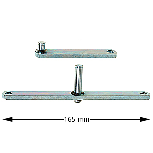 Saxlänk, Viksamgrind, lång, aluminium, natur