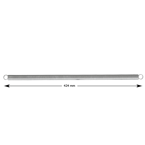 Stängfjäder, Fermator, l=424mm