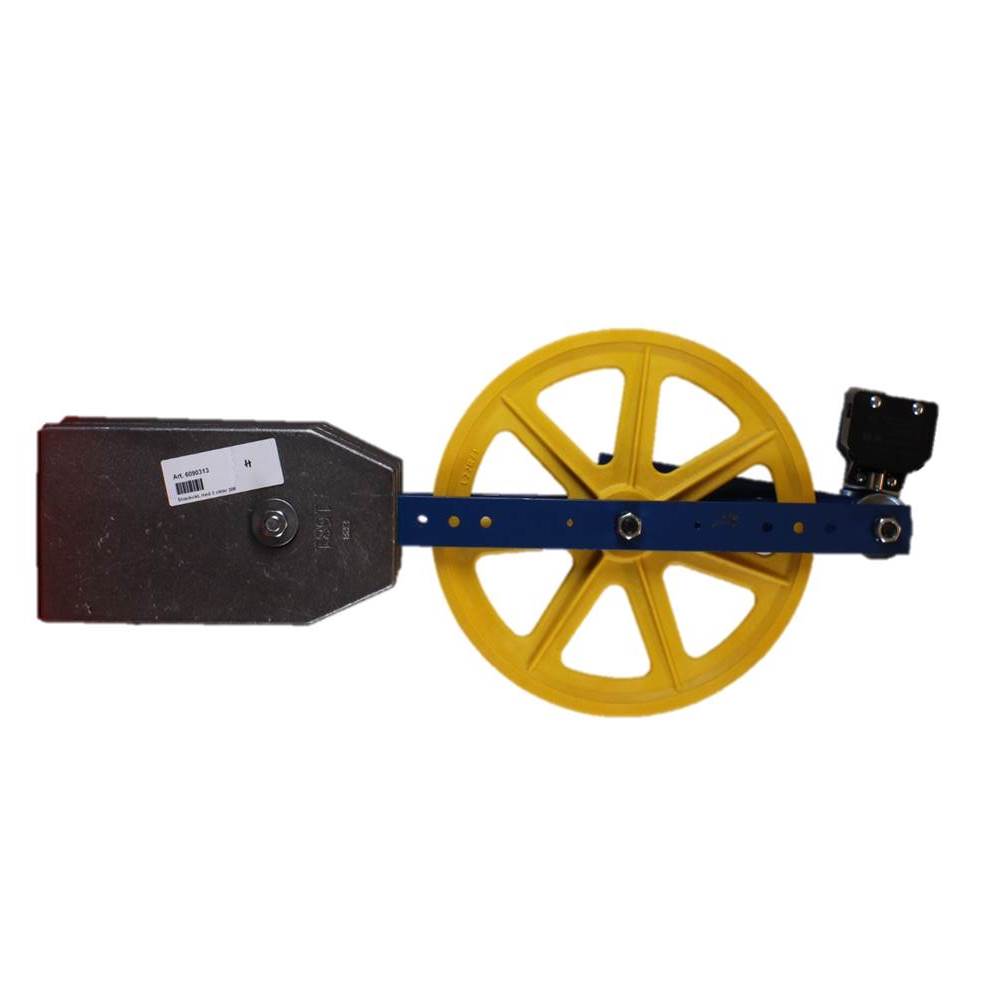 Sträckvikt, med 3 vikter, Brythjul ø300mm/777N/78kg