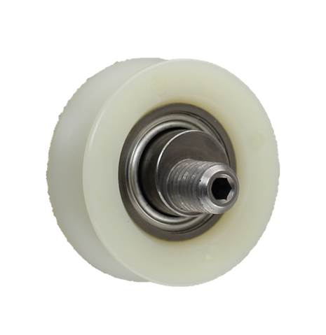 Underrulle, Prisma, ø44/38x15mm, Axel M10 excenter, U-spår