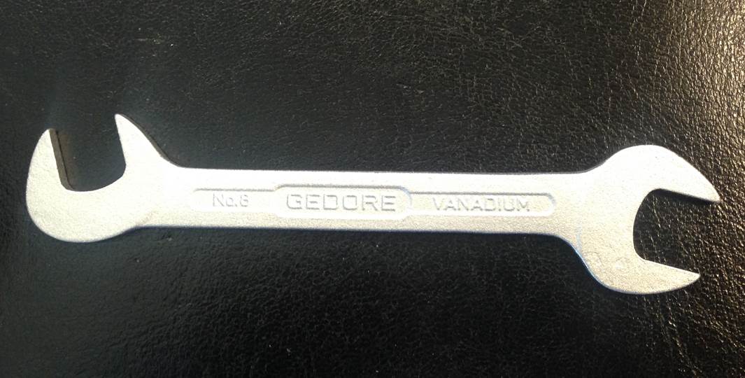 U-nyckel, nv 13mm, Viksam, Gedore,