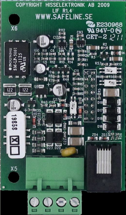 Linjekort, SafeLine 3000 PSTN