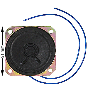 Högtalare för 2-3 tonsklang