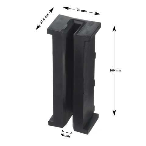 Styrskofoder, Otis, 100x29x27.5, gejd 16mm