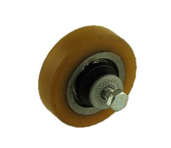 Styrrulle, 60/17x18mm. VU93°, med axel, för GG2 rullställ