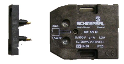 Dörrkontakt, Schmersal AZ13 KU m överkoppl. B/18
