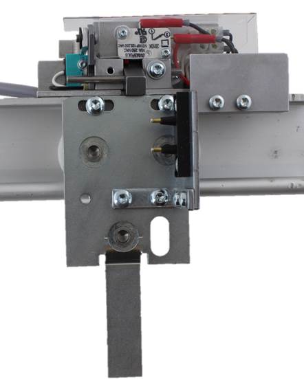 Kit för elektrisk låsning, Viksamdörr, 230V, Vänster