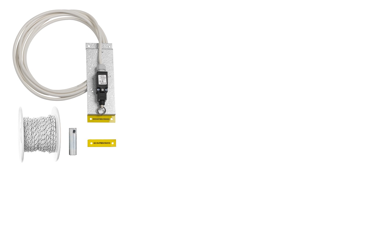 Schaktbelysning, tändkit, on/off