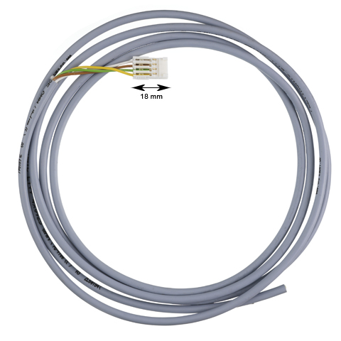 Kabel till HB-Pipkort, Otis LIYY, 4X0.25, l=2000mm