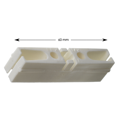 Understyrning, plast, Schindler Varidor30/Varidor10, 60x12mm
