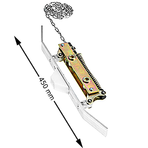 Låsbana, ELB-75, 25mm, kort