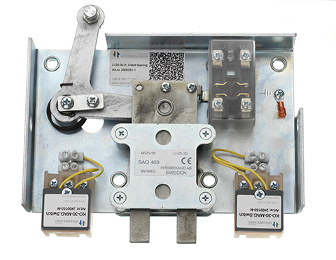 Varuhisslås, LI-25-30-M-H, med dold kontakt