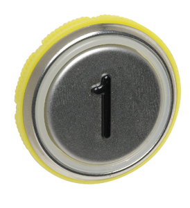 Knapptrycke BF/BL, DMG, rostfri, ''1''