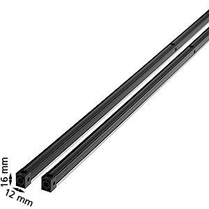 Ljusridå, Cedes MiniMax 79B, 12x1800mm, 10-30VDC, L=2100 mm