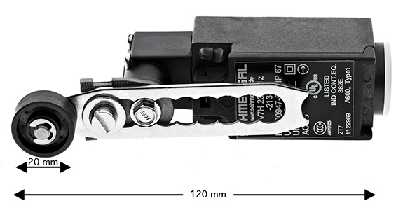 Magnetbrytare, Schmersal BN65, BS, Sidoaktiverad (SA)
