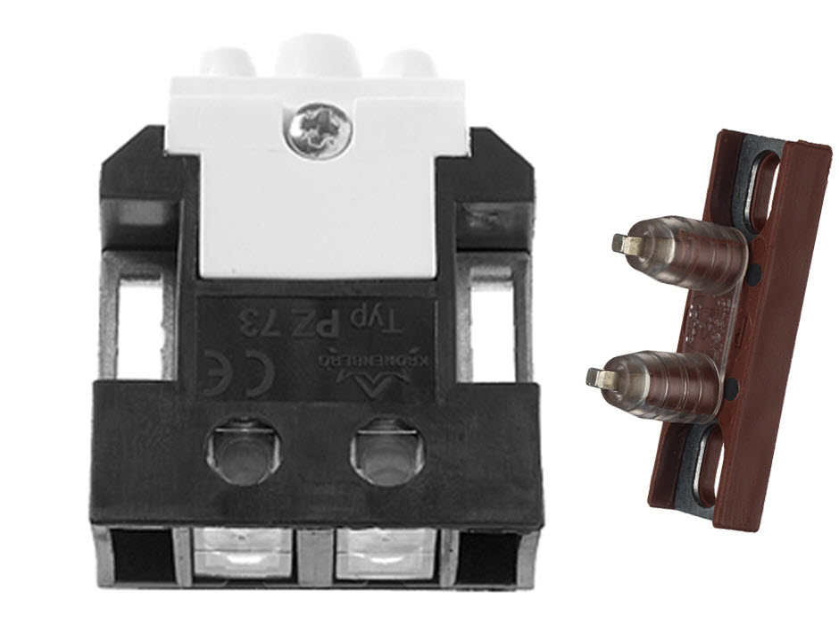 Dörrkontakt m Överkoppl, Kronenberg PZ73-B + PZ21