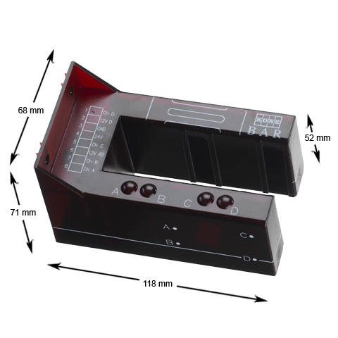 Barläsare, utan magnetbrytare, KONE