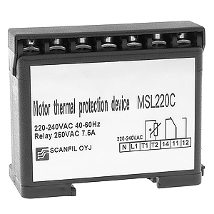 Motorskydd, KONE, MSL220C