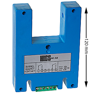 Magnetbrytare, dubbel, CRD.D-2NA LP, 24V