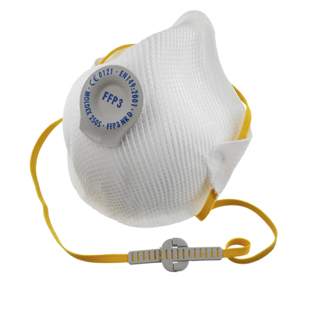 Filtrerande halvmask, FFP3-klass, Munskydd, engångs