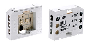 Diodelement, DMG 6/12/24VDC, Indikator, röd LED