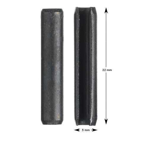 Rörpinne för handtagslås