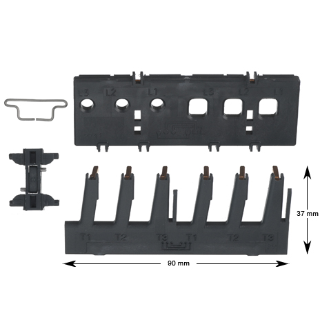 Förregling, mekanisk, Schneider/Telemeq. LAD9, D09-D38