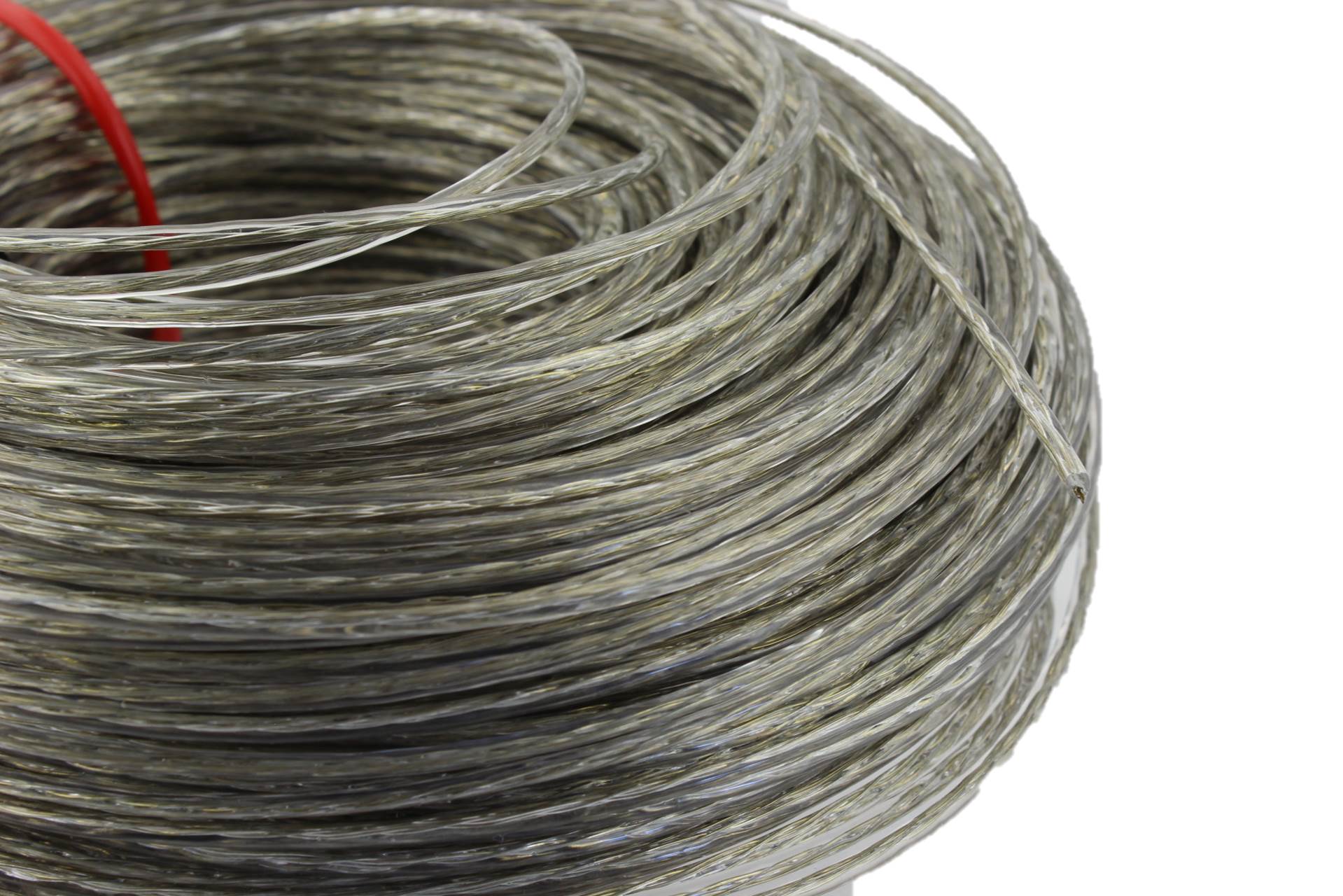 Tändlina för schaktbelysning, plastad vajer (100m)