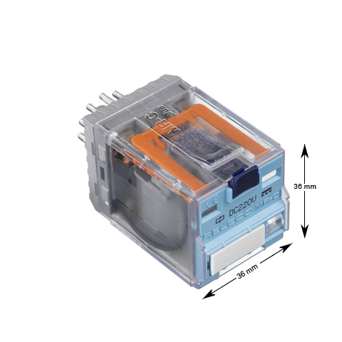Relä, 3-vxl, 220VDC, 11-pin