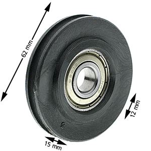 Synkrulle, Monitor 085, 62/56/12x15mm